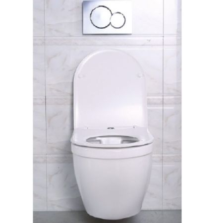 Унитаз BelBagno Loto BB070CHR подвесной без сиденья