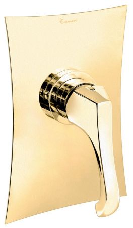 Внутристенный смеситель Ares, цвет античное золото