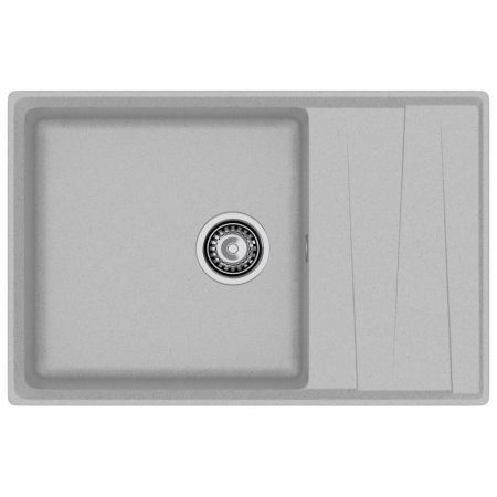Кухонная мойка GranFest LEVEL 760L, серый, артикул LV-760L серый