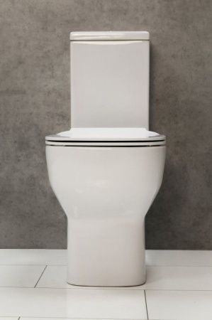 Чаша унитаза-компакт BelBagno Vaso BB127CP без бачка и сиденья