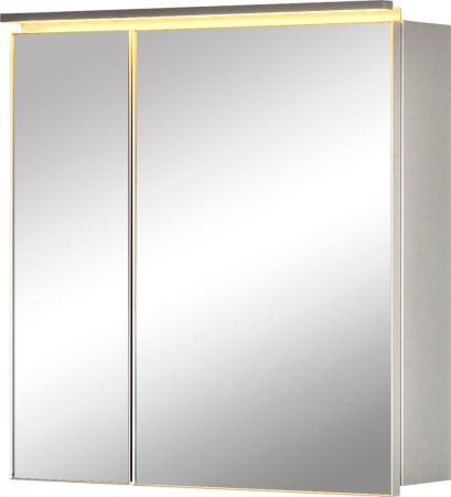 Зеркальный шкаф De Aqua Алюминиум 70 серебро