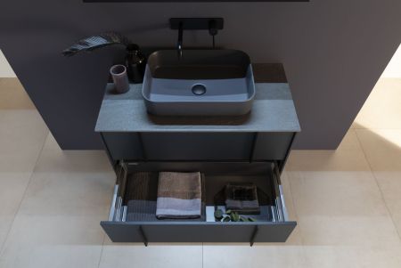 Тумба под раковину Allen Brau Reality 80 1.32005.AM антрацит матовый, артикул 1.32005.AM