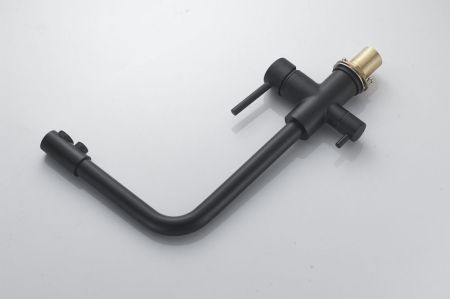 Смеситель для кухни с подключением фильтра Maretti Project Black PB31RZF12, черный, артикул PB31RZF12