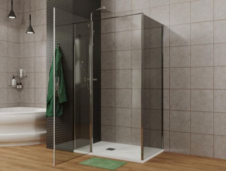 Боковая стенка Allen Brau Priority 90 3.31016.00G серебро браш, артикул 3.31016.00G