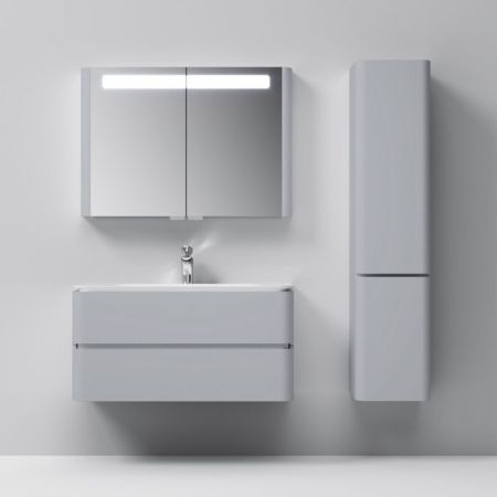 Шкаф пенал AM.PM Sensation 40 R M30CHR0406FG подвесной Серый шелк