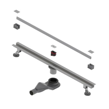 Душевой трап обрезной - SDR-50Gr - серый (800), артикул 76215080-11