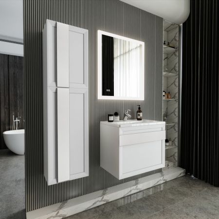 Комплект мебели для ванной Бриклаер БЕРЛИН 70BB, белый, артикул БЕРЛИН 70BB