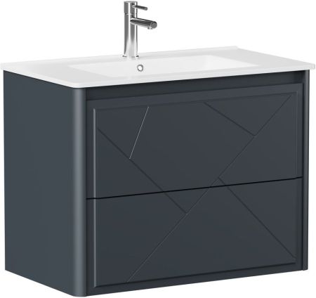 Тумба под раковину Allen Brau Paris 80 1.360001.AM антрацит матовый, артикул 1.360001.AM