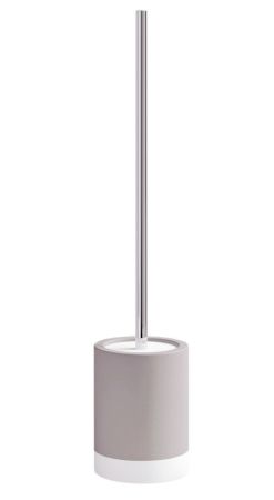 Gedy New Mizar, напольный керамический ерш, цвет светло-серый