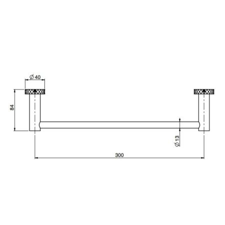 Fima Carlo Frattini Accessori Полотенцедержатель 30см., подвесной, цвет: золото, артикул F6000T/30XOR