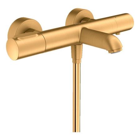 AXOR CITTERIO M Cмеситель для ванны внешнего монтажа, термостатический, цвет шлифованное золото, артикул 34435250