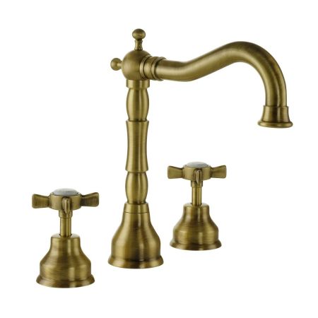 PRINCETON Смеситель для раковины на 3 отв., бронза, артикул 19350