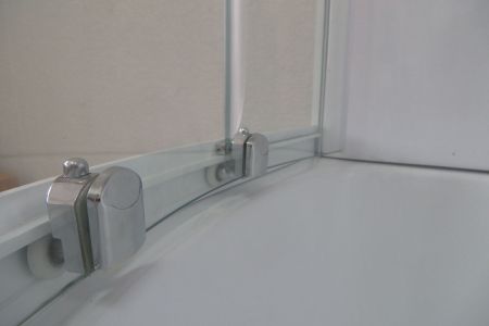 Душевая кабина Royal Bath RB 8120BK2-T (прозрачное) левая, артикул RB8120BK2-T-L