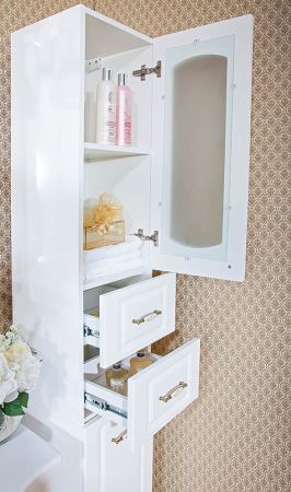 Тумба под раковину Бриклаер Анна 100 Белая