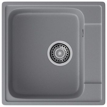 Кухонная мойка GranFest QUARZ 48, темно-серый