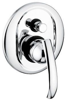 Внутристенный смеситель Dakota на 2 выхода, цвет хром