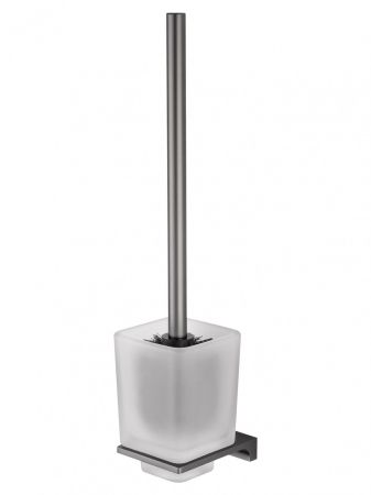 Туалетный ершик в комплекте WONZON & WOGHAND ECLIPSE, Темный графит (WW-9129-GM), артикул WW-9129-GM