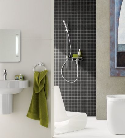 Душевой гарнитур с полочкой GROHE Euphoria Cosmopolitan, хром (27368000), артикул 27368000