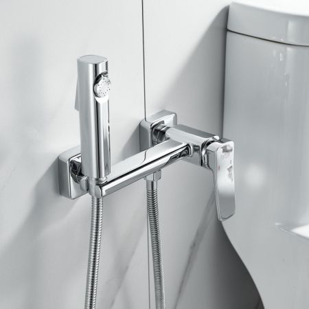 Гигиенический душ со смесителем Raffine F0599-1, хром