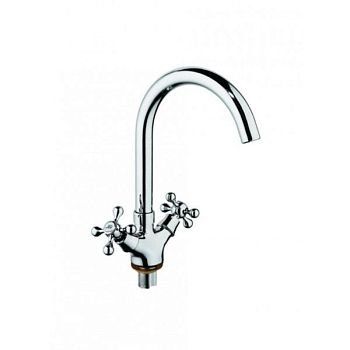 Смеситель для кухни D-Lin D153810-E, хром