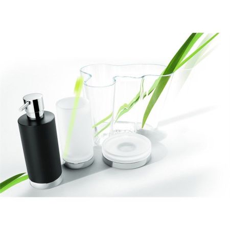 Дозатор для жидкого мыла Colombo Design Nordic B9324.0CR-CNO Черный, Хром, артикул B9324.0CR-CNO