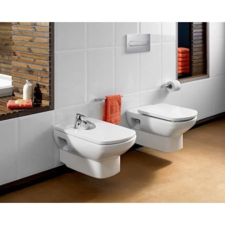 Крышка для биде Roca Dama Senso 806510004 Белая, артикул 806510004