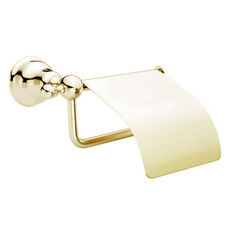 HUBER Croisette Бумагодержатель с крышкой, цвет золото