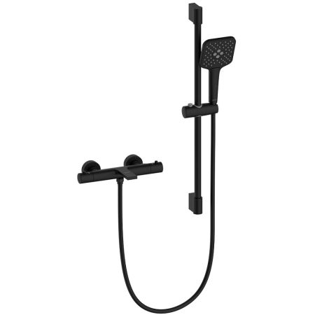 Смеситель Lemark Valday для ванны, термостатический (LMF-8142B-BL), артикул LMF-8142B-BL