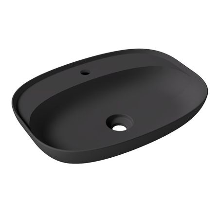 Раковина, Alice, Form, Plan Oval, ширина, мм-600, глубина, мм-450, высота, мм-120, тип установки-накладной (настольный), отверстия для смесителя-1, без перелива, донный клапан-необходимо заказать, материал-керамика, вид грязеотталкивающего покрытия-Aligla