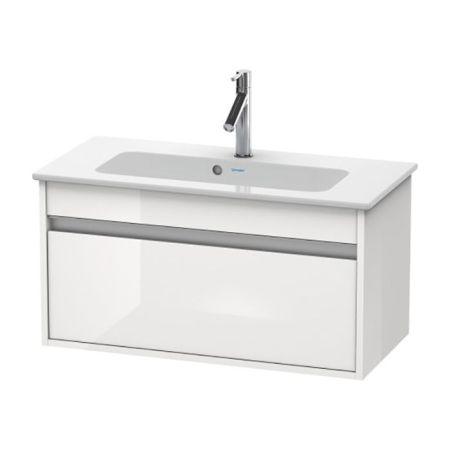 Duravit Ketho База под раковину  410x800x385, 1 выдв.ящик, цвет белый глянцевый, артикул KT642302222