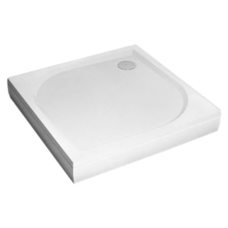 Душевой поддон из искусственного камня Radaway Paros C 80x80x13 белый, артикул MBC8080-03-1