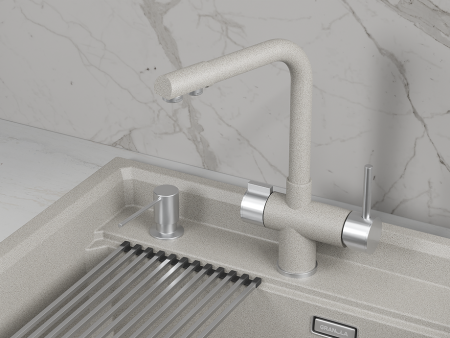 Смеситель для кухни GRANULA (5008, БАЗАЛЬТ), артикул 5008, БАЗАЛЬТ