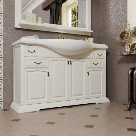 Зеркало Риспекто 120 Opadiris Слоновая кость, артикул 