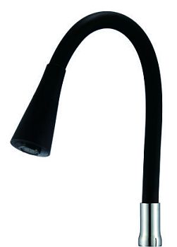 Гибкий излив для кухонного смесителя Savol S-MCG01, черный