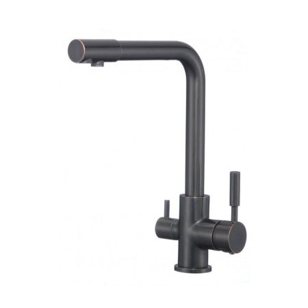Смеситель для кухни с подключением к фильтру Savol S-L1801T, черный, артикул S-L1801T