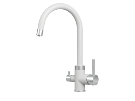 Смеситель для кухни GRANULA (5169, АРКТИК (БЕЛЫЙ)), артикул 5169, АРКТИК (БЕЛЫЙ)