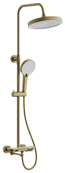 Душевая система BELZ B25713-5, брашированное золото
