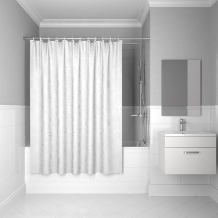 Штора для ванной IDDIS 200x180 см, Полиэстер (BD03P18i11), артикул BD03P18i11