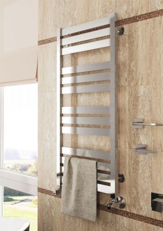 Водяной полотенцесушитель Terminus Латте П13 500x1256 4620768886164 Хром