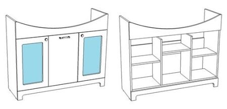 Тумба "Прованс 105", Элеганс 105, артикул SD-00000017