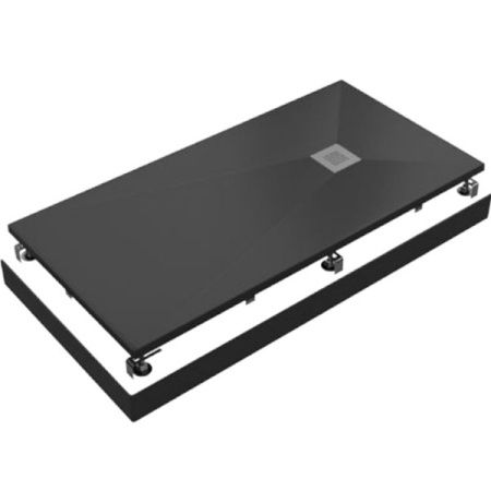 Душевой поддон из искусственного камня Good Door Essentia ЛП00096 140x90 Черный