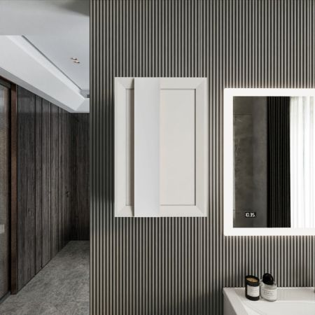 Шкаф навесной Бриклаер БЕРЛИН 60 см, белый, артикул 4627125416101