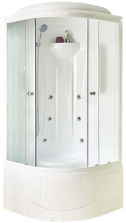 Душевая кабина Royal Bath RB 90BK2-M (матовое), артикул RB90BK2-M