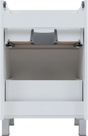 Тумба под раковину Aquanet Вега 50 напольная, белый глянец, артикул 00344120