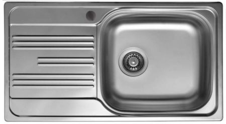 Мойка Kromevye EC-198 Colea 43,5х78 BS6M L, артикул EC-198 L