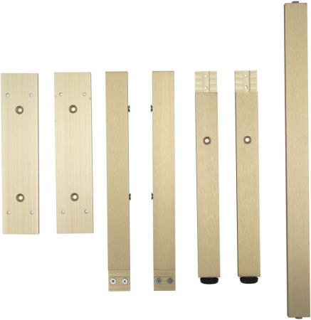 Ножки для мебели Allen Brau Reality 80 1.320A12.03 латунь браш, артикул 1.320A12.03