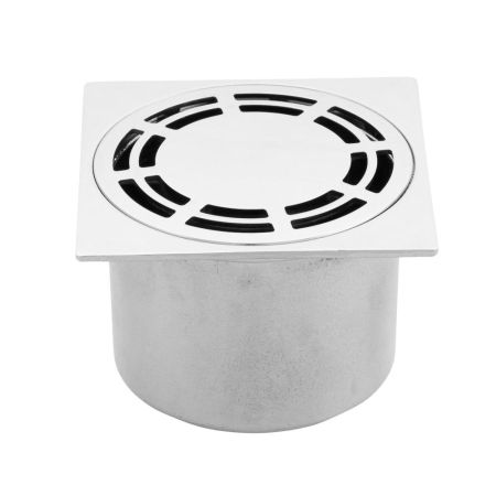 BANGKOK Трап душевой, 100x100 mm., хром, артикул 20210