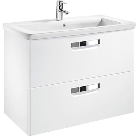 Тумба под раковину ROCA GAP ORIGINAL 77,7 ZRU9302732 (подвесная, белый матовый), шт, артикул ZRU9302732