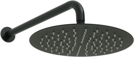 Верхний душ Allen Brau Priority 5.31017-31 черный матовый, артикул 5.31017-31