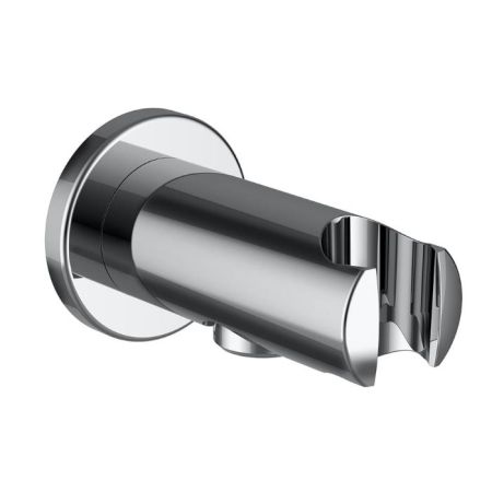 Шланговое подсоединение, Laufen, Twin, держатель-в комплекте, стандарт подвода воды-1/2", цвет-хром, артикул HF504778100000